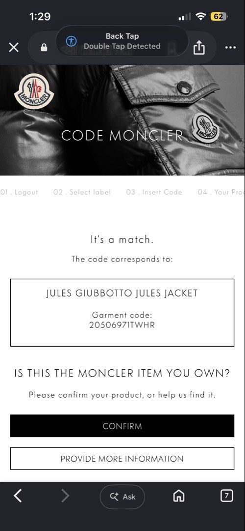 MONCKER JULES GUIBBOTTO (Category: Babies & Kids Fashion) located in Abucay. Submitted by emerald1986 (Listing ID 1469322006, Image 2). Description: For sale! Baka gusto niyo pasuotin ng moncler yung baby niyo Not budget meal Not budget meal AUTHENTIC! MONCLER JULES GUIBBOTTO ( toddlers/ kids ) In prestine condition Di ko kabisado kung anong age kakasya See photos and Check dimension nalang THANK YOU ADMIN.
