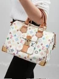 Mono Multicolor Speedy (Category: Shoulder Bags) located in Quezon City. Submitted by luxxechic (Listing ID 1469234986, Image 3). Description: coded suede lining minimal sign of use actual photo posted japan preloved mop: gcash.