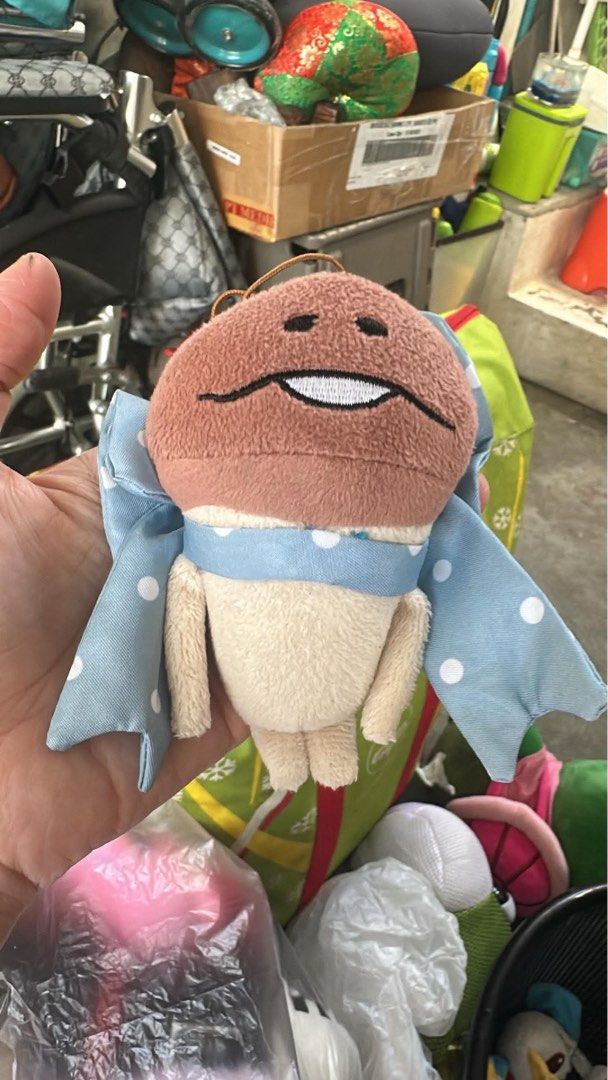 Nameko bundle mushroom (Category: Plushies & Soft Toys) located in Cainta. Submitted by shopbyyna (Listing ID 1469290154, Image 1). Description: - Authentic Funassyi mushroom mascot plush - Features a cute big polka dot ribbon and embroidered face details - Made with super soft plush material - Equipped with a string loop for easy hanging on bags or keys - Perfect addition for Japanese character collectors - Condition: Brand new / Well-kept - Mod