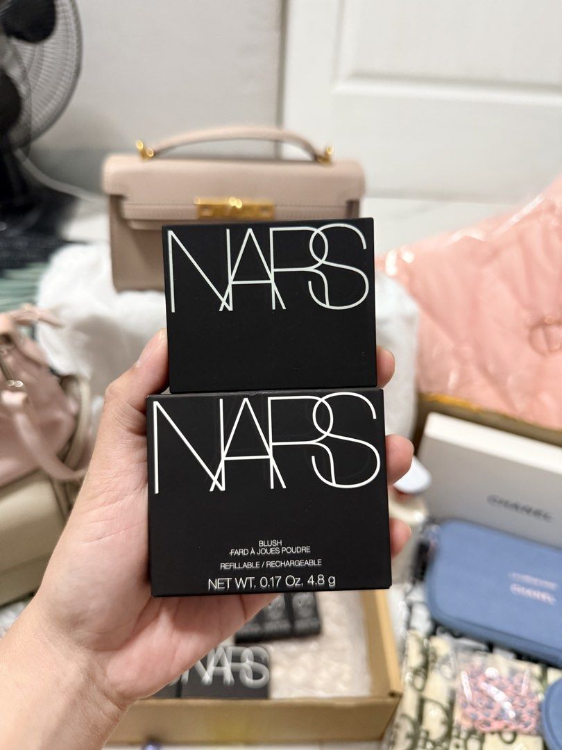 NARS BLUSH ORGASM (FULL SIZE) (Category: Makeup) located in Bacoor. Submitted by jandeeee (Listing ID 1469359398, Image 2). Description: 3 slots Refullable.