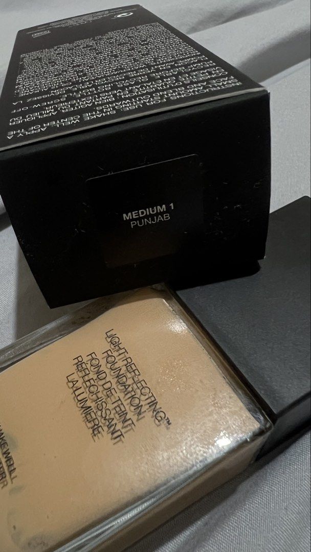 NARS Light Reflecting Foundation Punjab Medium 1 (Category: Makeup) located in Bauan. Submitted by overDrainbow (Listing ID 1469278241, Image 3). Description: - Shade: Medium 1 Punjab (30 ml) - 70% full -RFS: not my shade anymore -open to swap shade fiji - Authenticity: Guaranteed authentic.