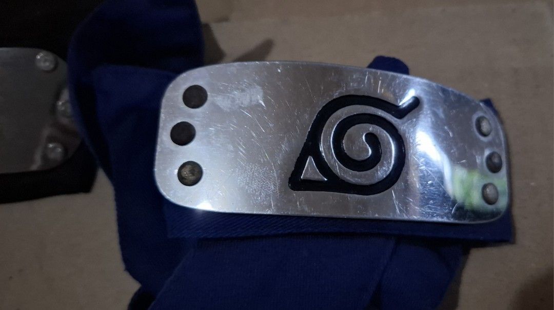 Naruto Headbands (Category: Other Merchandise) located in Valenzuela. Submitted by winssian (Listing ID 1469162664, Image 3). Description: original comic alley naruto headband pang adult and kid set of 2 na to wala kayo makukuhang pang kid.