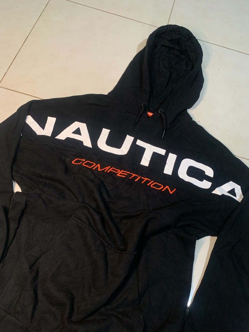 Nautica Competition Pullover Hoodie (Category: Hoodies) located in Dipolog. Submitted by ethrifttt (Listing ID 1469334182, Image 2). Description: Nautica Competition Pullover Hoodie 21 x 27.5 excellent condition, need wash only.