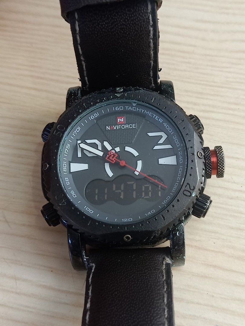 Navifoorce (Category: Men's Watches) located in Las Pinas. Submitted by the_recycle_shop (Listing ID 1469189401, Image 1). Description: Original good working condition Fully functional with battery.