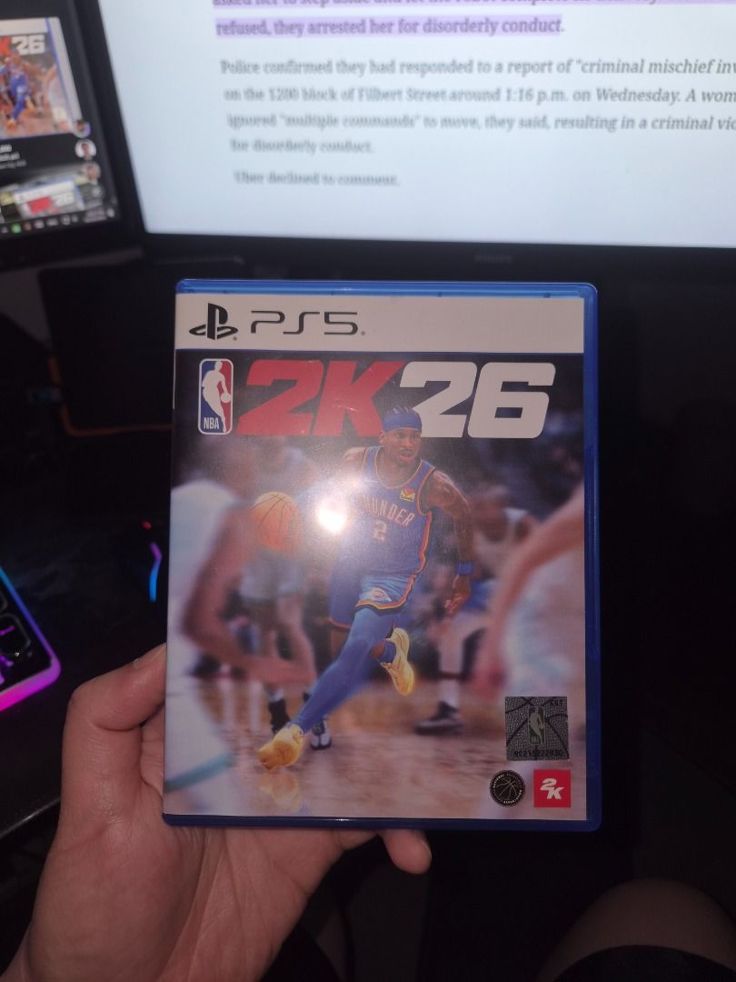 NBA 2K26 (PS5) (Category: PlayStation) located in Quezon City. Submitted by dvt555 (Listing ID 1469324979, Image 1). Description: I'm selling a copy of NBA 2K26 for the PlayStation 5. Please be informed that the last price is as posted. Thank you for your understanding. RFS: Purchased NBA 2K27. Location is near the PhilCoA area..