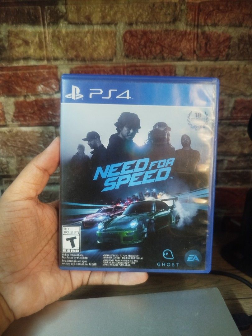 Need for Speed PS4 Game (Category: PlayStation) located in Binan City. Submitted by pumpkiiin02 (Listing ID 1469234700, Image 1). Description: - Game: Need for Speed for PlayStation 4 - Inclusions: Original case, game disc, and manual (as seen in photos) - ESRB Rating: T for Teen - Compatibility: Fully playable on standard PS4 consoles - Condition: Tested and working perfectly - Meet-ups and shipping options available.