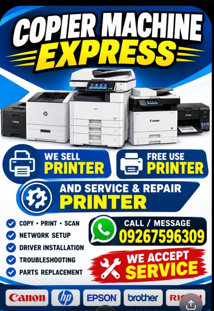 Need Toners/ Parts/ Service Printer (Category: Printers, Scanners & Copiers) located in Caloocan City. Submitted by copiermach60483 (Listing ID 1469165896, Image 2). Description: - Brand: Inkrite - Compatibility: Canon laser printers - Condition: Brand new, unopened boxes - Packaging: Securely stacked in brown cardboard boxes - Ideal for: Heavy daily document output and office printing needs.