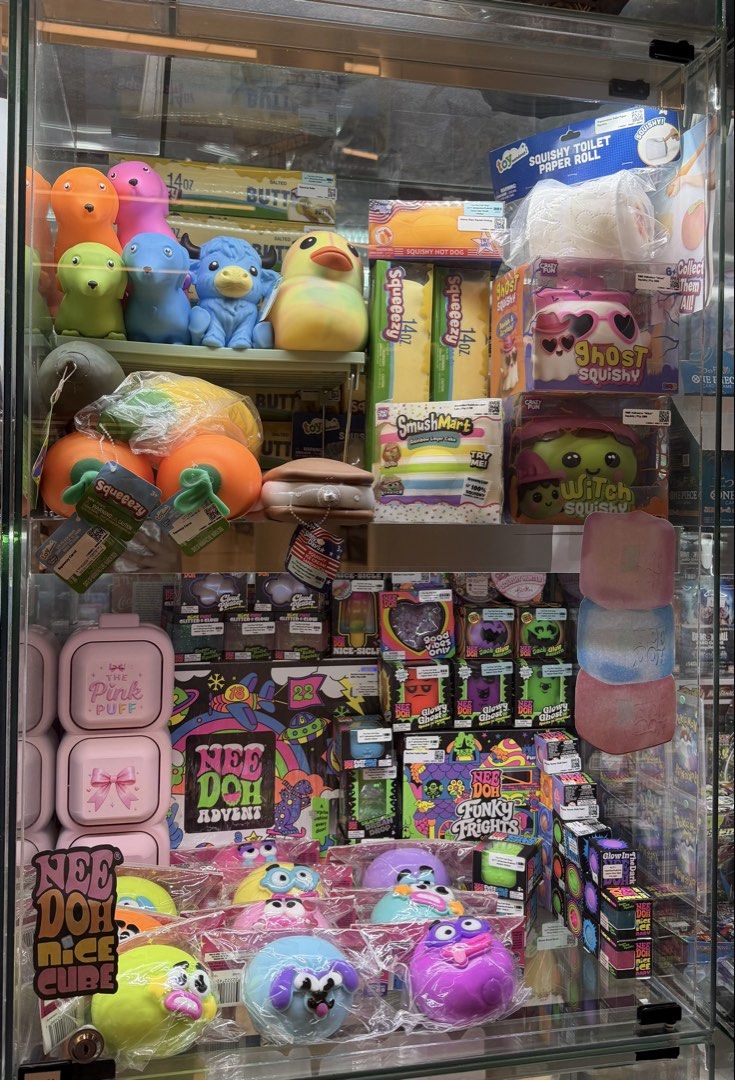 NeeDoh/Squeeezy/ Crunchy/ Imported Squishes! (Category: Designer & Blind Box Toys) located in Manila. Submitted by thepinkpuffcabinet (Listing ID 1469370841, Image 1). Description: Your little happy place for authentic, collectible, and irresistibly cute squishies! 🩷 Looking for your next squishy obsession? We offer a wide selection of imported squishies sourced from the USA, Japan, and other countries, including popular and hard-to-find collect