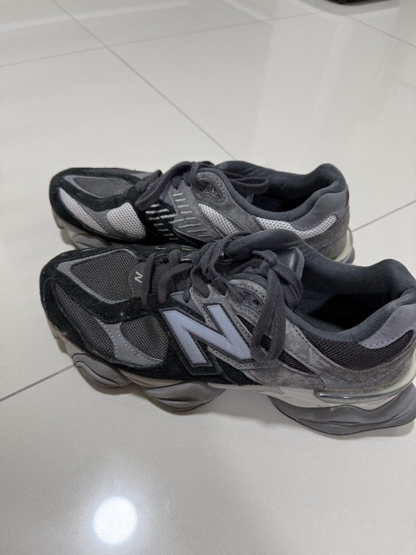 New Balance 9060 Mens (Category: Sneakers) located in Muntinlupa City. Submitted by themarketday (Listing ID 1469256801, Image 2). Description: New Balance 9060 Mens Sneakers Black and Grey in color US 9.5Men.