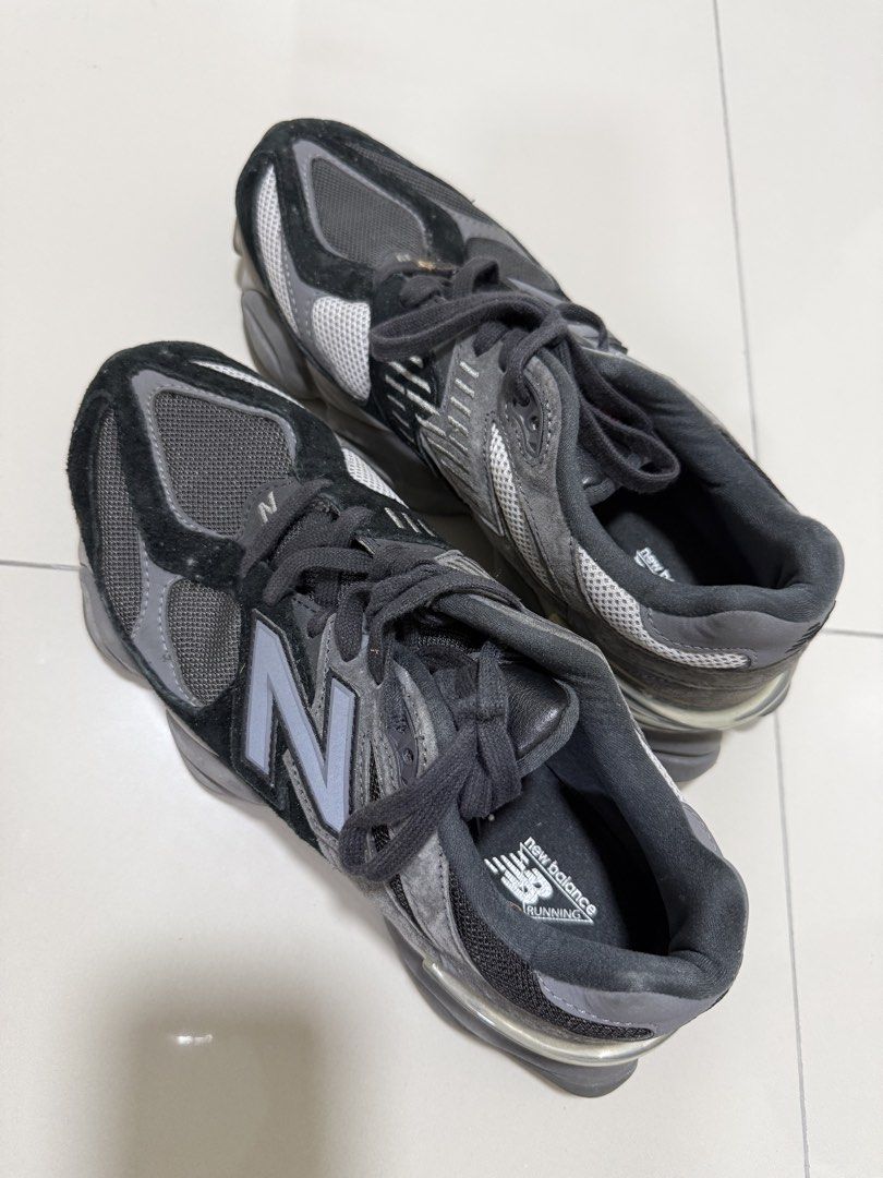 New Balance 9060 Mens (Category: Sneakers) located in Muntinlupa City. Submitted by themarketday (Listing ID 1469256801, Image 3). Description: New Balance 9060 Mens Sneakers Black and Grey in color US 9.5Men.