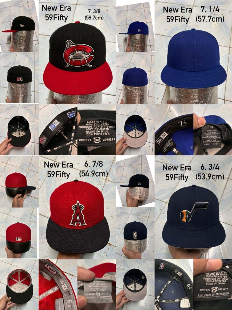 New Era(59Fifty), Close Cap (Category: Caps & Hats) located in Paranaque City. Submitted by kingdeward (Listing ID 1469192350, Image 2). Description: *Negotiable* Ukay Caps/Hats Casual need wash Parañaque Location Courier: Jnt/ LBC COP(Payment 1st) Lalamove.