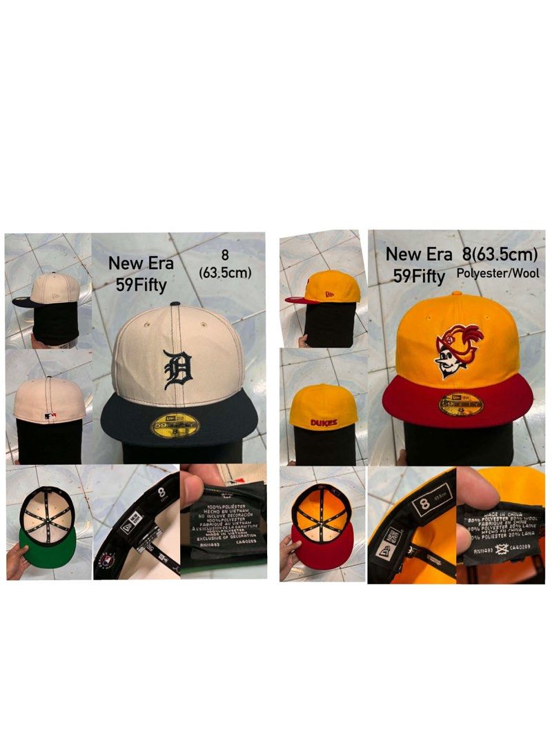 New Era(59Fifty), Close Cap (Category: Caps & Hats) located in Paranaque City. Submitted by kingdeward (Listing ID 1469192350, Image 3). Description: *Negotiable* Ukay Caps/Hats Casual need wash Parañaque Location Courier: Jnt/ LBC COP(Payment 1st) Lalamove.