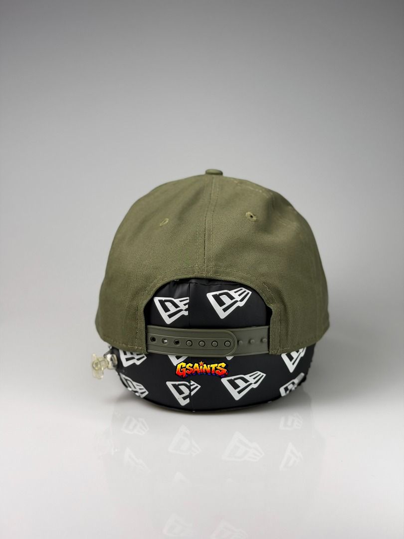 New Era Essentials Olive Green Blank 9FORTY | A-Frame | Snapback (Category: Caps & Hats) located in Marikina City. Submitted by gsaintsmnl (Listing ID 1469341060, Image 3). Description: New Era Essentials Olive Green Blank 9FORTY | A-Frame | Snapback 100% Cotton Brandnew | 💯Authentic 💵Cash | GCASH | Bank Transfer | PayPal 🏠Marikina City 🛵Lalamove | 📦LBC Nationwide ⚠️ DISCLAIMER: GSaints is not affiliated with any brands shown. All trademarks