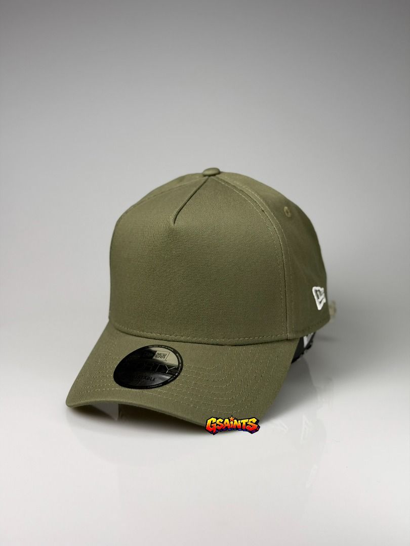 New Era Essentials Olive Green Blank 9FORTY | A-Frame | Snapback (Category: Caps & Hats) located in Marikina City. Submitted by gsaintsmnl (Listing ID 1469341060, Image 1). Description: New Era Essentials Olive Green Blank 9FORTY | A-Frame | Snapback 100% Cotton Brandnew | 💯Authentic 💵Cash | GCASH | Bank Transfer | PayPal 🏠Marikina City 🛵Lalamove | 📦LBC Nationwide ⚠️ DISCLAIMER: GSaints is not affiliated with any brands shown. All trademarks