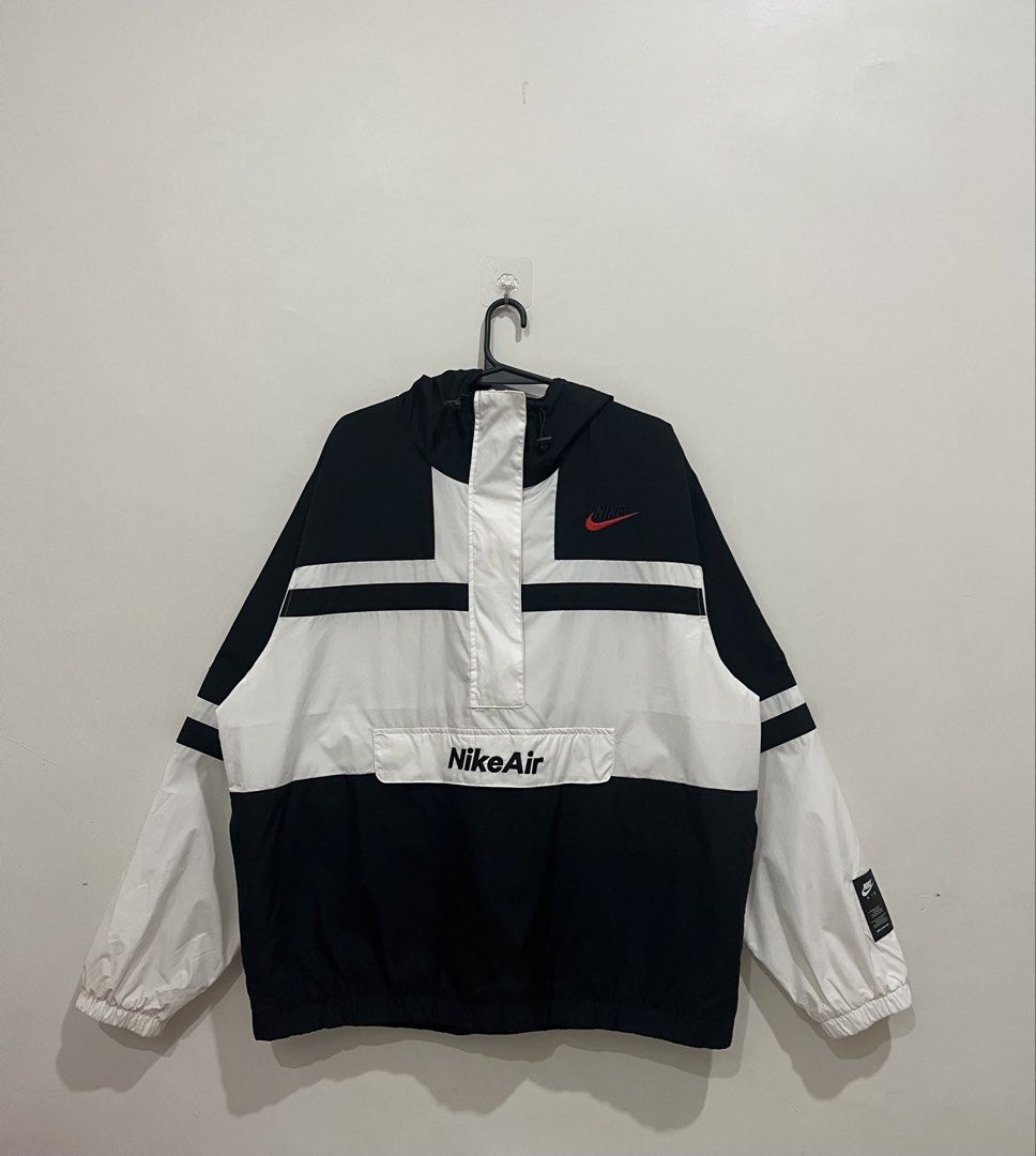 NIKE AIR ANORAK WINDBREAKER JACKET (Category: Coats, Jackets and Outerwear) located in Dauis. Submitted by streetwiseapparelph (Listing ID 1469305167, Image 1). Description: NIKE AIR ANORAK WINDBREAKER JACKET 27x29 Excellent condition .