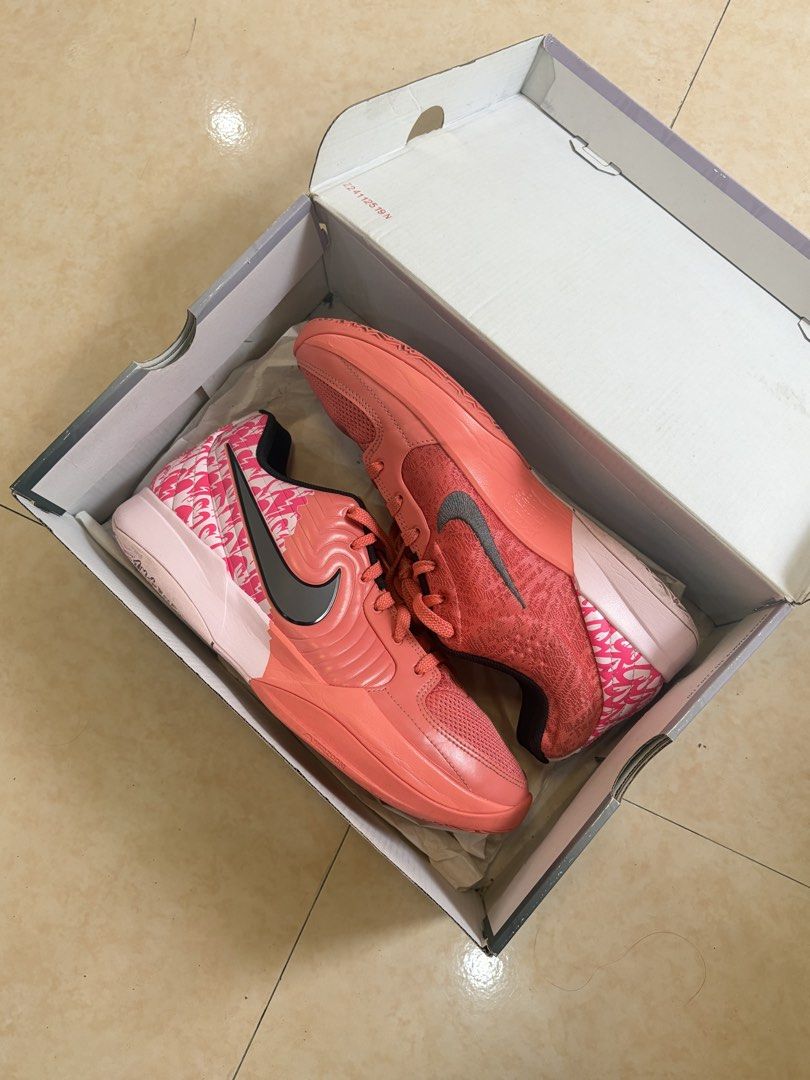 Nike Ja 2 Ja 4 (Category: Sneakers) located in Valenzuela. Submitted by luckybucks (Listing ID 1469182061, Image 2). Description: Ja 4 “Nightmare” ₱4450❗ Size 8.5 US Used 3x Minor Issue Complete with OG Box Ja 2 “Heart Eyes” ₱2795❗ Size 10 US Used 3x Complete with OG Box Valenzuela / UST Loc.
