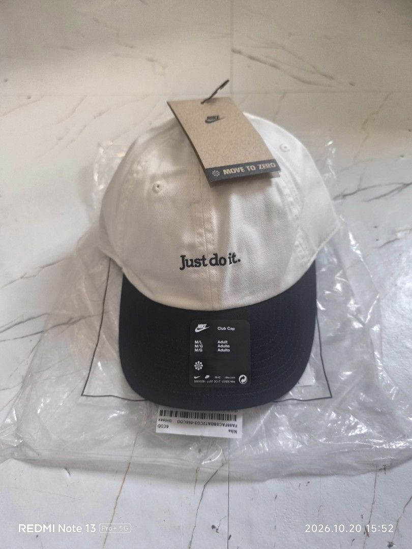 Nike Just do it (Category: Caps & Hats) located in Maragondon. Submitted by jayharvey66 (Listing ID 1469233565, Image 3). Description: Brand New 🔥 M/L SIZE.