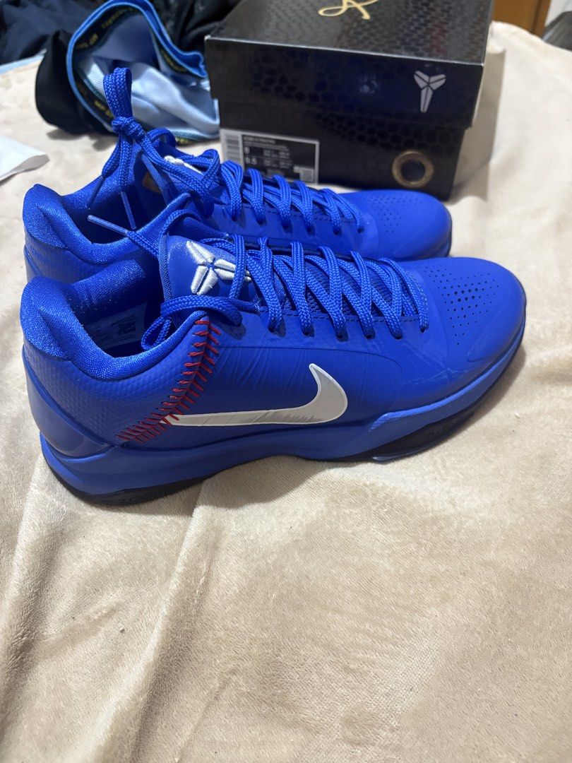 Nike Kobe V Protro Dodgers (Category: Sneakers) located in Quezon City. Submitted by saintdddddd (Listing ID 1469172916, Image 2). Description: used 3x .