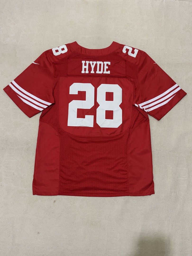 Nike NFL Jersey (Category: Tshirts & Polo Shirts ) located in Angeles City. Submitted by luigisells (Listing ID 1469249066, Image 2). Description: Size M boxy fits XL 31.5x23.5 Excellent Condition Issue/s: washable stain see 5th pic MOP: Gcash or Bank Transfer Courier: J&t Express.