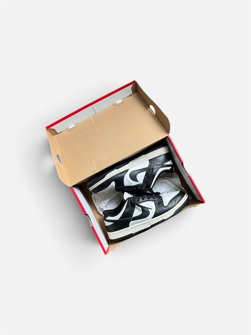 Nike SB Panda Dunks (Category: Casual Shoes) located in Bacolod City. Submitted by brachiosaurus420 (Listing ID 1469199898, Image 1). Description: WTS WTS WTS Nike Sb Panda Dunks Size 9.5 US With crease protector Condition: 9/10 Slight heel drags With og box -2,499 (Slightly nego for sure buyer).