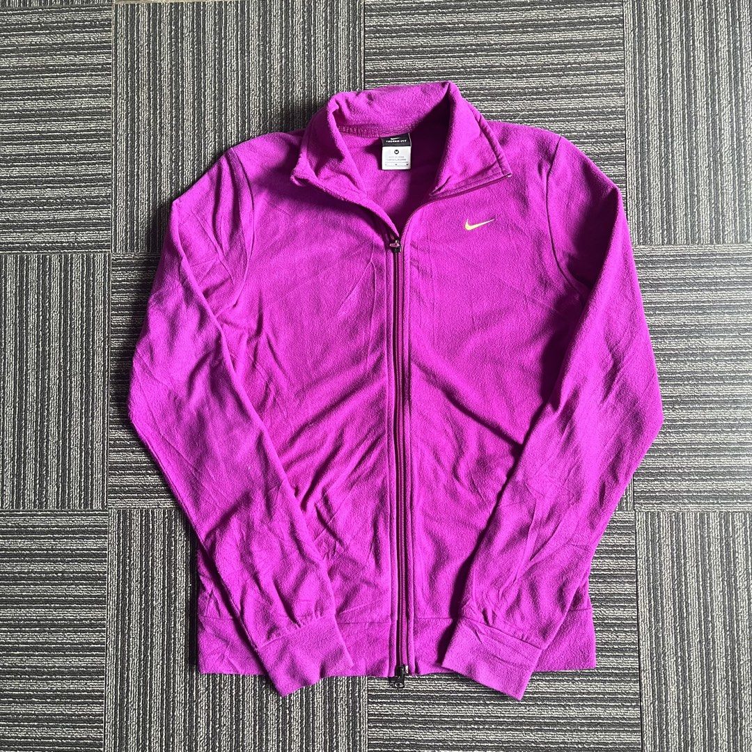 NIKE THERMA-FIT FULL ZIP JACKET (Category: Coats, Jackets and Outerwear) located in Imus. Submitted by thriftsportph (Listing ID 1469223894, Image 1). Description: N//KE THERMA-FIT FULL ZIP JACKET 📏SIZE: Medium (Women) DIMENSION: L26” W18” Price: 450 📍Imus , Cavite.