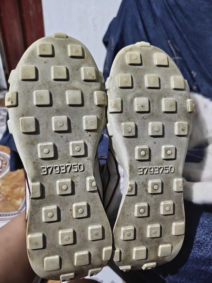 Nike Tom Sachs x NikeCraft Mars Yard Overshoe Size 8 (Category: Sneakers) located in Manila. Submitted by mysticocean-5bcd (Listing ID 1469166340, Image 3). Description: - Model: Tom Sachs x NikeCraft Mars Yard Overshoe - Colorway: Sail/Sport Red - Size: US 8 / UK 5.5 / EUR 39 - Design: Grid-pattern upper with signature yellow tape details and red embroidered swoosh - Sole: Chunky midsole with waffle traction outsole - Condition: Worn a few times