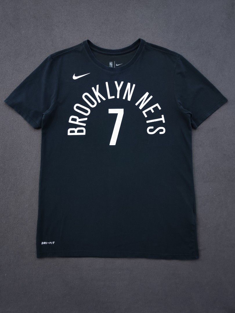 Nike X NBA Nets Lin Tee (Category: Tshirts & Polo Shirts ) located in Bulacan. Submitted by emilj23 (Listing ID 1469169962, Image 1). Description: Nike X NBA Nets Lin Tee Size L on tag L 27 W 19 Condition 9/10 Color rate 9/10 No Issue.