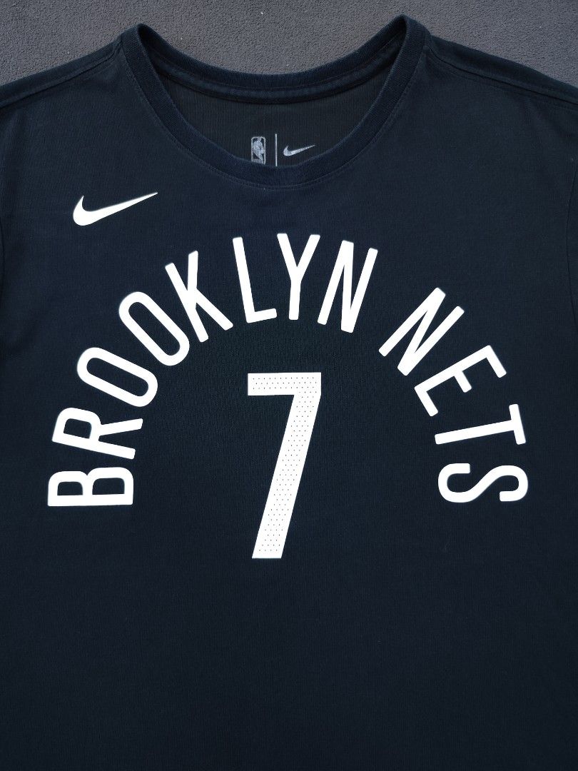 Nike X NBA Nets Lin Tee (Category: Tshirts & Polo Shirts ) located in Bulacan. Submitted by emilj23 (Listing ID 1469169962, Image 2). Description: Nike X NBA Nets Lin Tee Size L on tag L 27 W 19 Condition 9/10 Color rate 9/10 No Issue.