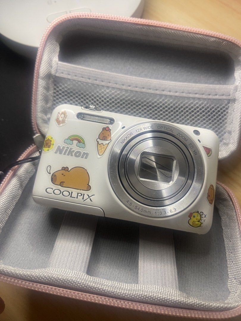Nikon coolpix s6600 (Category: Other Gadgets) located in Matanao. Submitted by juiys (Listing ID 1469186121, Image 2). Description: 📸🎀 NIKON COOLPIX FOR SALE! 🎀📸 ૮₍ ˶ᵔ ᵕ ᵔ˶ ₎ა 💗 time to find a new home for this cutie! ୨୧ Nikon Coolpix S6600 🎀 💰 PRICE: ₱9,000 ONLY — FIXED / NON-NEGOTIABLE ♡ cute digicam for your everyday memories ♡ no functional issues, with signs of usage ♡ missing charging-port cover ♡ a little dust on the sides of the LC