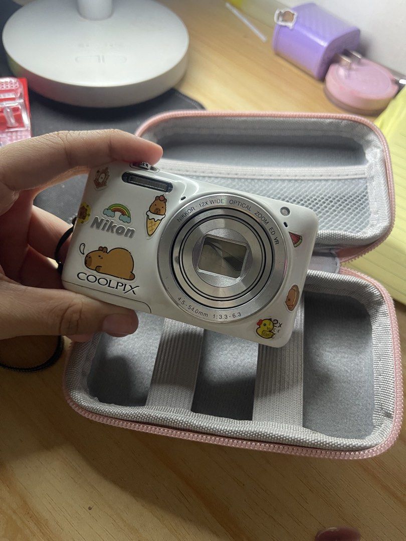 Nikon coolpix s6600 (Category: Other Gadgets) located in Matanao. Submitted by juiys (Listing ID 1469186121, Image 1). Description: 📸🎀 NIKON COOLPIX FOR SALE! 🎀📸 ૮₍ ˶ᵔ ᵕ ᵔ˶ ₎ა 💗 time to find a new home for this cutie! ୨୧ Nikon Coolpix S6600 🎀 💰 PRICE: ₱9,000 ONLY — FIXED / NON-NEGOTIABLE ♡ cute digicam for your everyday memories ♡ no functional issues, with signs of usage ♡ missing charging-port cover ♡ a little dust on the sides of the LC