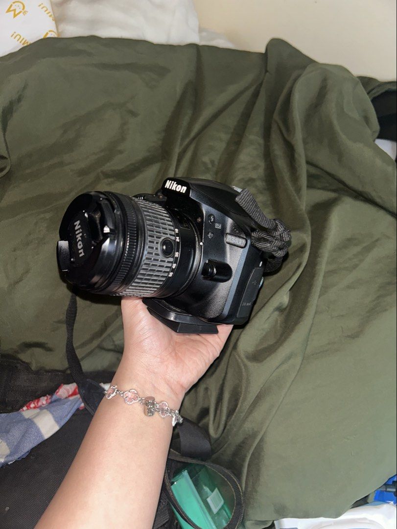 Nikon D3400 DSLR (Category: Cameras) located in Mataasnakahoy. Submitted by monoky (Listing ID 1469178230, Image 2). Description: 📸 **FOR SALE: NIKON D3400 DSLR CAMERA** 💗 **PRICE: ₱15,000** Decluttering! Used but not abused. ♡ **📷 CAMERA DETAILS** - Nikon D3400 DSLR - 24.2MP resolution - Full HD 1080p video - Bluetooth / SnapBridge connectivity **✨ CONDITION** - Pre-loved, second-hand camera - Used but well taken care of - Please manage your 