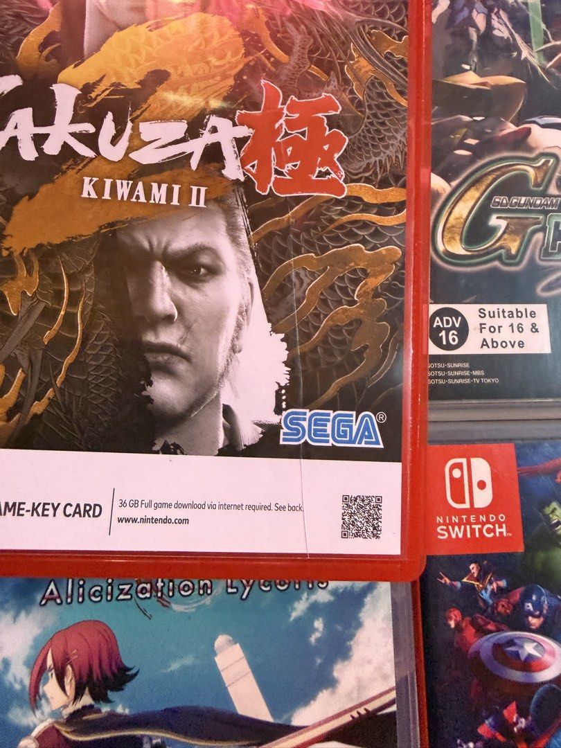 Nintendo Switch and Switch 2 games (Category: Nintendo) located in Manila. Submitted by gamengrind (Listing ID 1469170974, Image 2). Description: Fire Emblem Fortunes Weave - 3800 Metroid Prime 4 NS2 - 2500 Yakuza 3 Dark Ties - 2000 Yakuza 0 Directors Cut - 1500 Yakuza Kiwami 2 - 700 slightly damaged case. See photo Rogue Prince of Persia Immortal Edition - 1700 Wild Hearts S - 1800 sealed Octopath Traveler 1 and 2 - 2500 Yomawari - 2000 brand ne