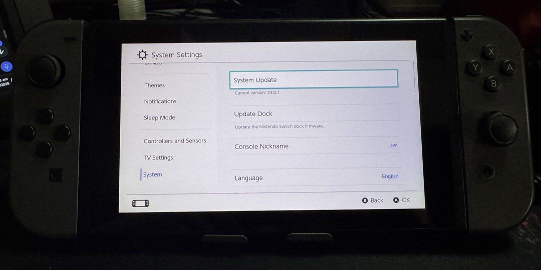 Nintendo Switch V2 - Complete set with Box (Category: Nintendo) located in Manila. Submitted by edsel02 (Listing ID 1469191549, Image 2). Description: 🎮 Nintendo Switch V2 – Complete Set with Box 💰 Price: ₱8,500 Negotiable 📍 Location: Marikina Area ✅ Good condition ✅ Fully working / tested ✅ No joystick drift ✅ Complete set with original box ✅ Includes Dock, Charger, HDMI Cable, Joy-Con Grip & Straps ✅ Wi-Fi, touchscreen, game card slot, and c