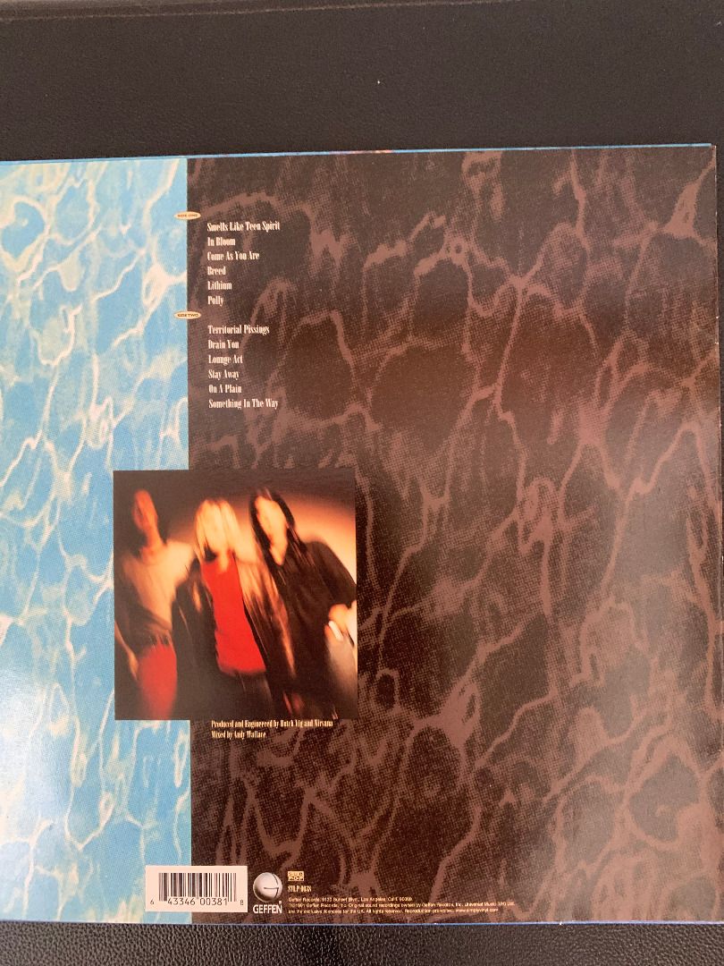 Nirvana - Nevermind (Category: Vinyls) located in Paranaque City. Submitted by bulldogdad (Listing ID 1469171722, Image 2). Description: - The legendary album that kick-started the Grunge revolution in the 90s. - Released in 1991 under Geffen Records. - Cover, sleeve, inserts, and vinyl are all in near-mint condition..