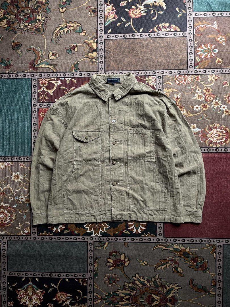 Northern Truck Denim Jacket (Category: Coats, Jackets and Outerwear) located in Baguio. Submitted by whatthestore (Listing ID 1469216056, Image 1). Description: .
