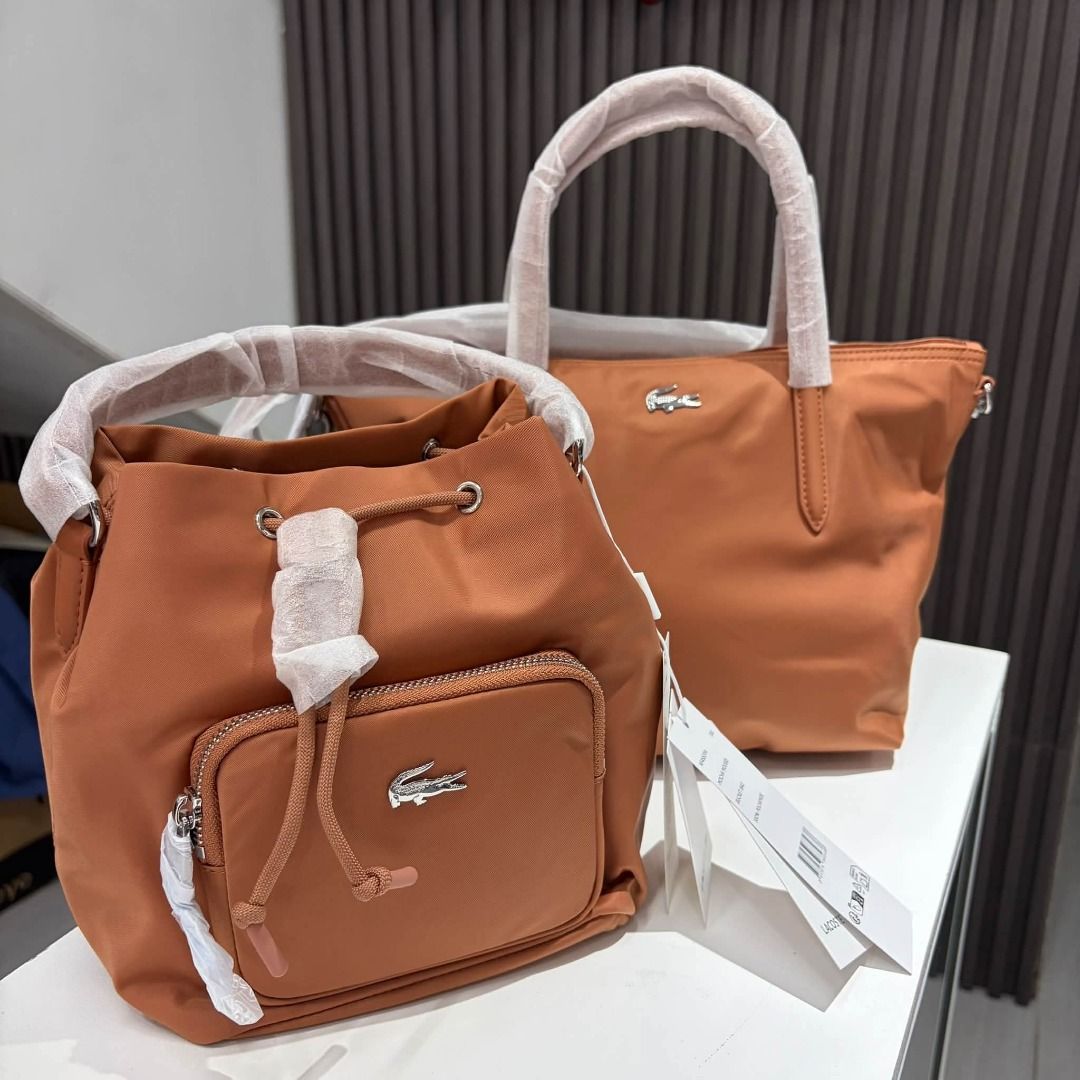 Nylon Bucket/Tote Mocha Mouse Bag (Category: Tote Bags) located in Rizal. Submitted by hiraya16 (Listing ID 1469229519, Image 1). Description: Php 5,500 ea Onhand ready to ship +SF only J&T.