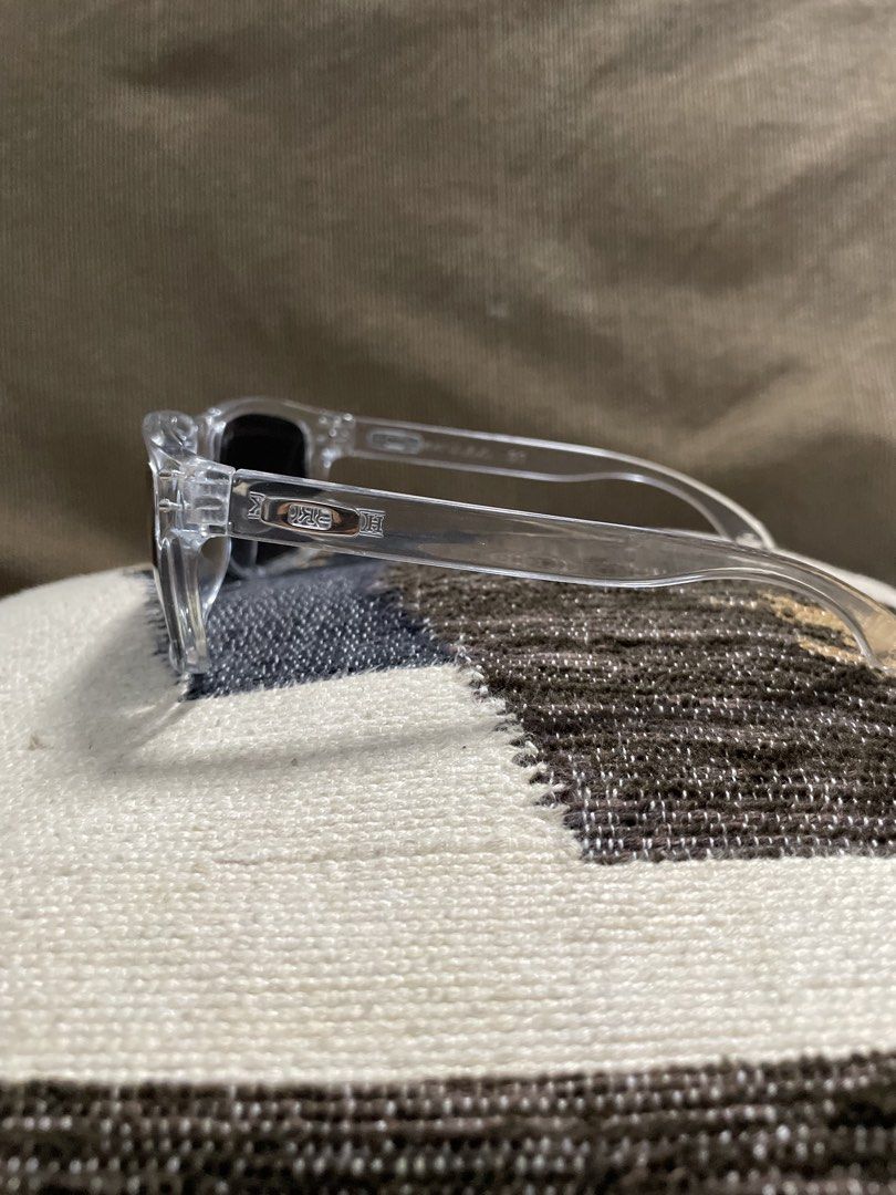Oakley Holbrook Clear Transparent Frame (Category: Sunglasses & Eyewear) located in Pasig City. Submitted by void_supply (Listing ID 1469290249, Image 3). Description: Made in USA Lightly used good condition Pasig location .