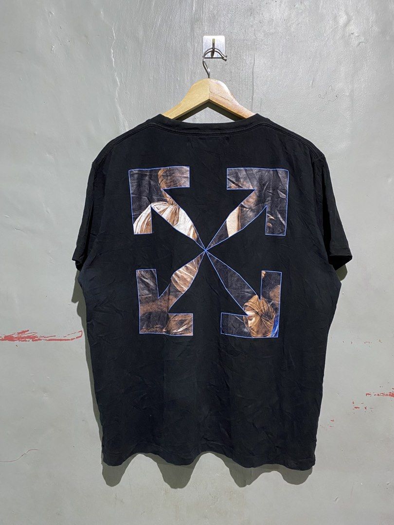 OFF - WHITE TSHIRT❗️ (Category: Tshirts & Polo Shirts ) located in Compostela. Submitted by sales.bud (Listing ID 1469313374, Image 2). Description: 📌OFF-WHITE TEE ▪️SIZE - LARGE ON TAG ▪️DIMES - 23 x 26.5.