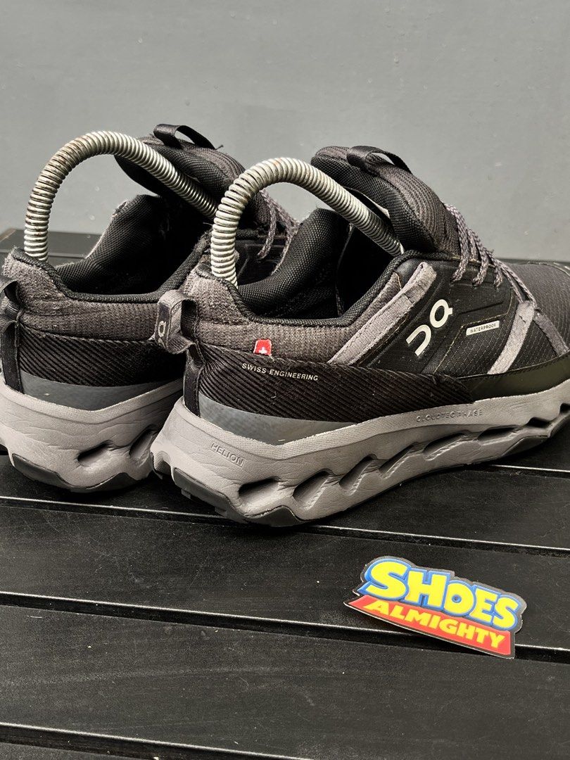 On Cloudmonster Waterproof Black Grey Running Shoes (Category: Sneakers) located in Manila. Submitted by greyhoundzzz666 (Listing ID 1469375054, Image 3). Description: SIZE 6 WOMENS AVAILABLE USED IN EXCELLENT CONDITION LEGIT X ORIGINAL PAIR ONLY | NO BOX DM TO PURCHASE 📩.
