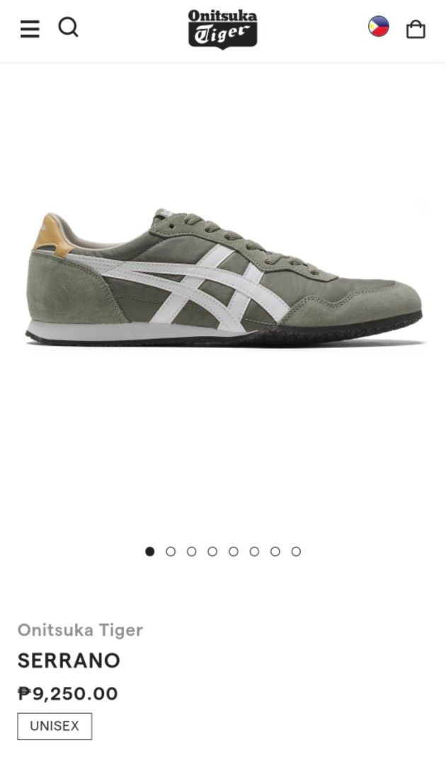 Onitsuka Tiger Serrano Burnt Olive White Size US 4.5 (Category: Sneakers) located in Manila. Submitted by heryn_rivera (Listing ID 1469279964, Image 1). Description: - US unisex size 4½ - open for negotiation - rfs: need larger size - loc: Marilao, Bulacan (pick-up only) .