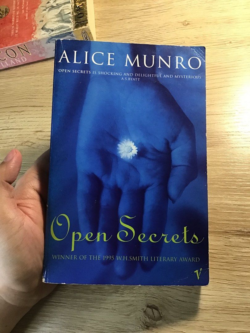 Open Secrets by Alice Munro Paperback Novel (Category: Storybooks) located in Caloocan City. Submitted by animobooks (Listing ID 1469337844, Image 3). Description: Vintage UK paperback of Open Secrets by Alice Munro, winner of the 1995 W.H. Smith Literary Award. A brilliant collection of short stories with clean pages and minor shelf wear. Perfect for fiction lovers! * Normal size Paperback * AUTHENTIC BOOK - This is a preloved book. Please be aw