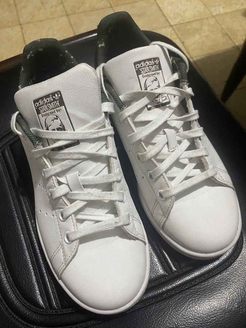 Original Adidas Stan Smith White Kamo (Category: Dress Shoes) located in Manila. Submitted by mamamia.phoenix (Listing ID 1469388460, Image 1). Description: Alagang alaga ko po ito selling for upgrade.