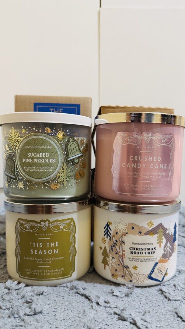 Original BBW 3 wick candle (Category: Fragrance & Deodorants) located in Urdaneta. Submitted by fabbylousitemsbykt (Listing ID 1469267819, Image 1). Description: With box.
