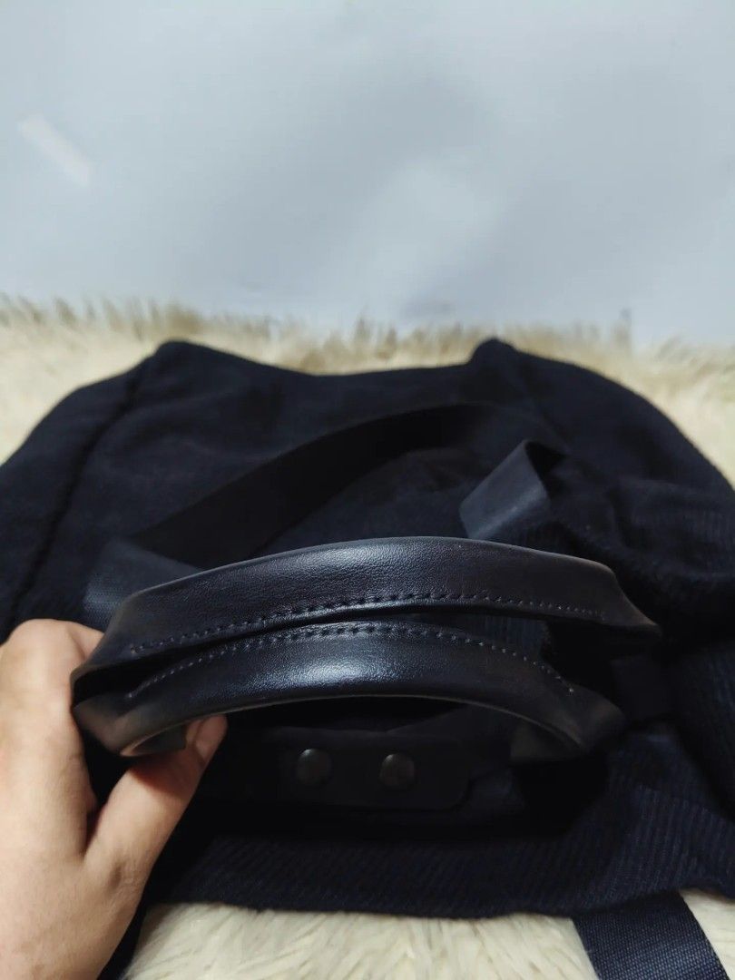 Original Initial travel bag (Category: Shoulder Bags) located in Cabuyao City. Submitted by secondhand.shop.ph (Listing ID 1469340415, Image 3). Description: Sale❗️Sale❗️Sale❗️ ₱ 1,699 Original INITIAL Almost new XL Black genuine leather trim 📌First to pay!.