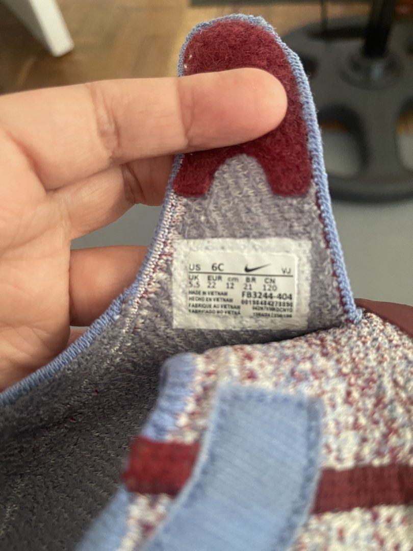 Original Toddler Nike Swoosh (Category: Babies & Kids Fashion) located in Makati City. Submitted by joanlimmateo (Listing ID 1469387864, Image 2). Description: Very seldom worn but our toddler loves it. doesn’t trip much, perfect for practice walk.