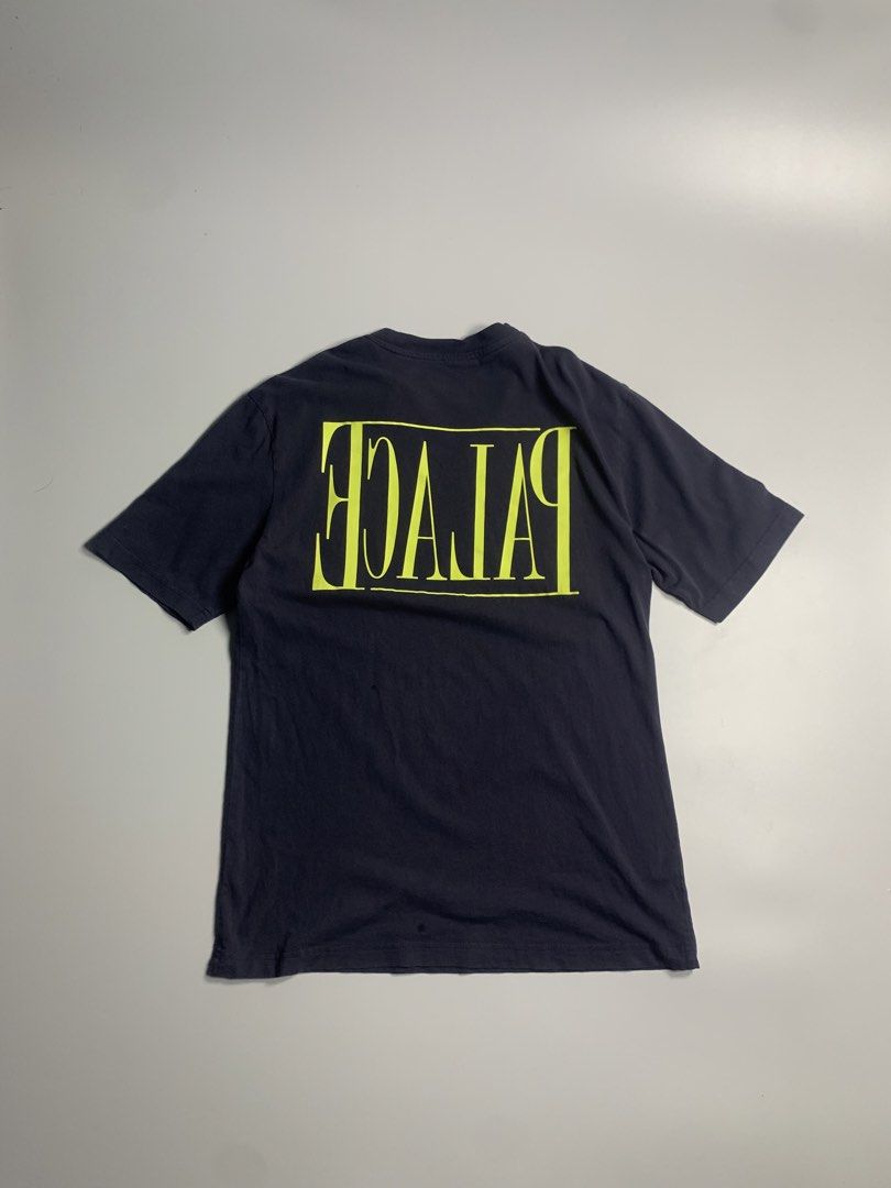 PALACE PE T SHIRT (Category: Formal Shirts) located in Dinalupihan. Submitted by bigboythrift7 (Listing ID 1469312063, Image 3). Description: PALACE PE TSHIRT SIZE : MEDIUM DIMES : 22x29 ISSUE: loose stitch GOOD CONDITION ₱780+SHIPPING LOCATION DINALUPIHAN BATAAN.
