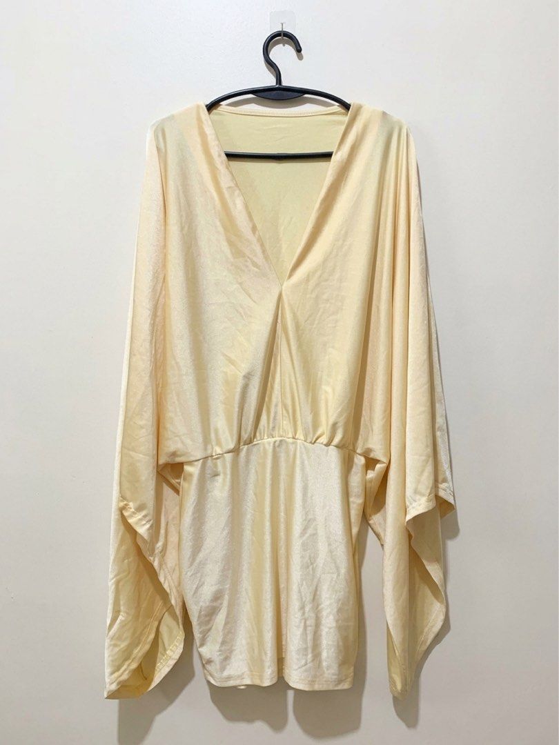 PASTEL YELLOW MINI DRESS (Category: Dresses) located in Taguig. Submitted by jane.klosette (Listing ID 1469173529, Image 2). Description: BRANDNEW DELIVERY VIA LALAMOVE, PAYMENT FIRST. 📍 TAGUIG.