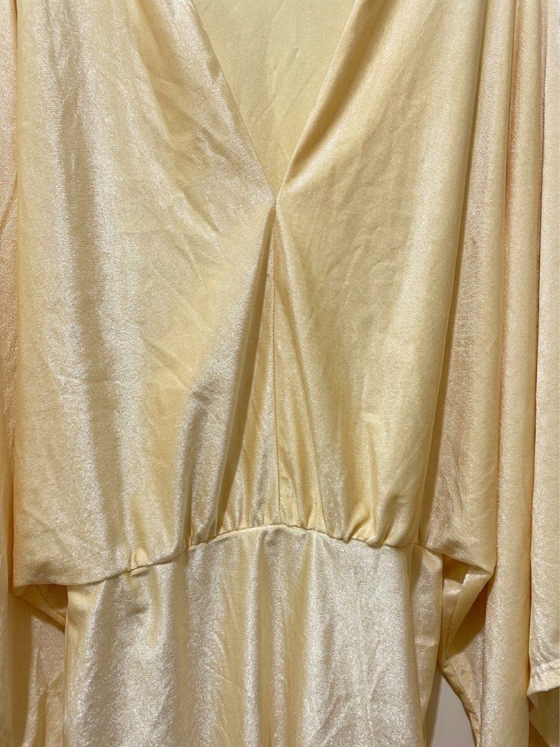PASTEL YELLOW MINI DRESS (Category: Dresses) located in Taguig. Submitted by jane.klosette (Listing ID 1469173529, Image 3). Description: BRANDNEW DELIVERY VIA LALAMOVE, PAYMENT FIRST. 📍 TAGUIG.