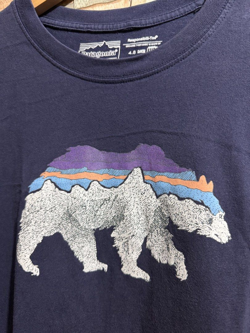 Patagonia back for good bear shirt (Category: Tshirts & Polo Shirts ) located in Quezon City. Submitted by ree3_dr0pp2k25 (Listing ID 1469273422, Image 2). Description: 20x25 Medium size Hairlines Authentic .