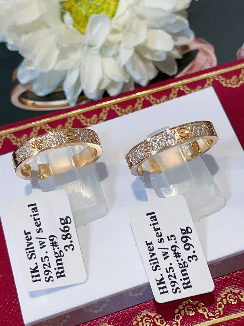 paved ctr love ring 925 silver hk setting (Category: Rings) located in Manila. Submitted by primejewelry (Listing ID 1469184012, Image 3). Description: .